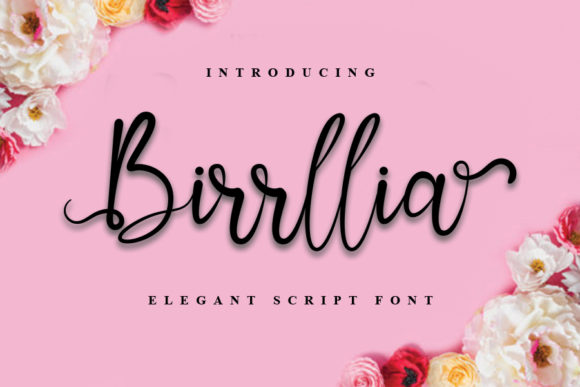Birrllia: Elevate Your Brand with a Timeless Handwritten Font