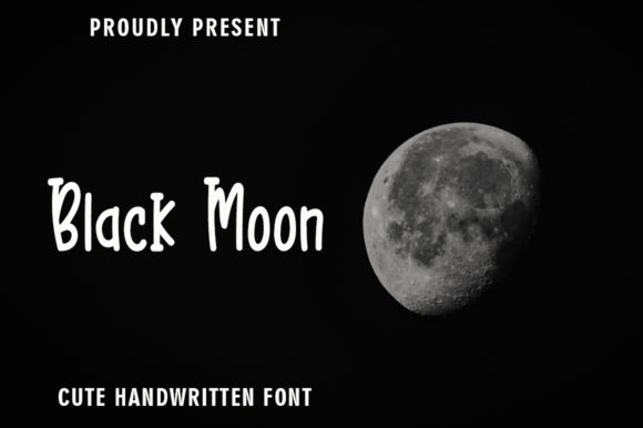 Black Moon: A Premium Handwritten Font for Bold Branding