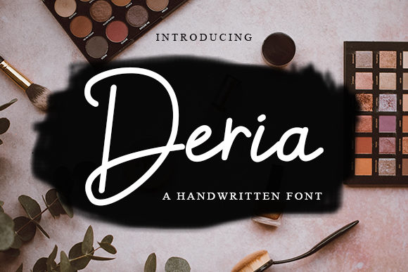 Deria: A Sweet and Friendly Handwritten Font for Crafters