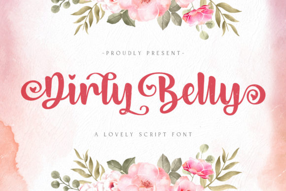 Dirly Belly: A Handwritten Font for Elegant Branding