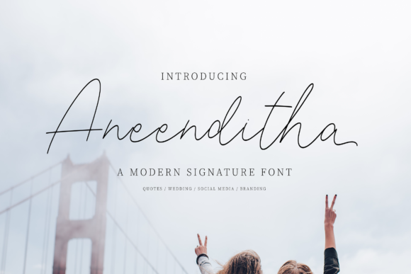 Discover Aneenditha: A Versatile Handwritten Font for Creative Projects