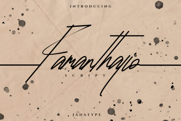 Discover Famanthalio: A Font for Elegant Editorial Design