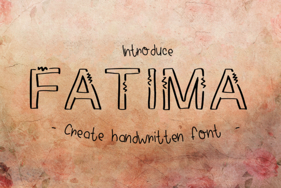 Discover Fatima: A Charming Handwritten Font for Branding