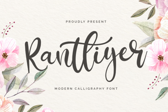 Discover Rantliyer: A Handwritten Font for Modern Web Design