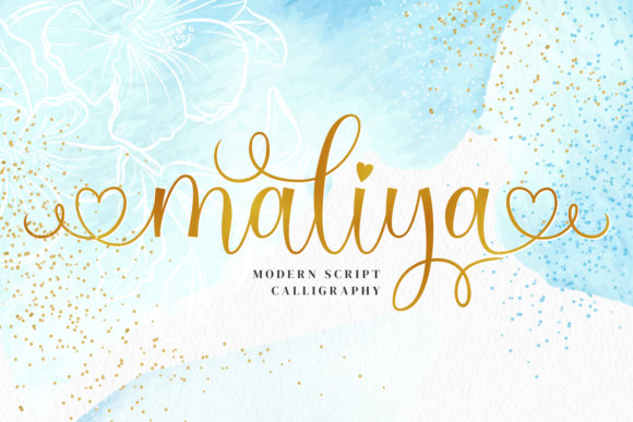 Elevate Your Brand with Maliya: A Handwritten Font