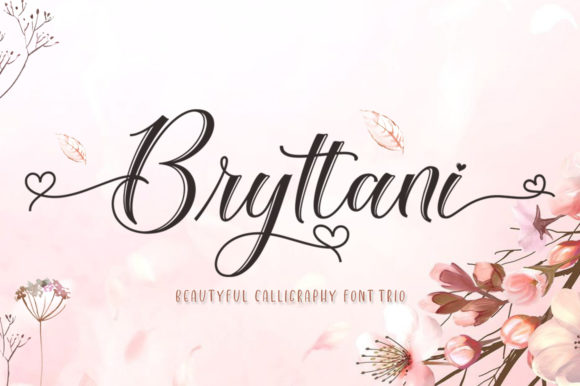 Elevate Your Craft with Bryttani: A Handwritten Script Font
