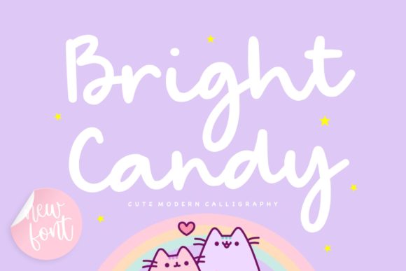 Enhance Your Brand with Bright Candy Font