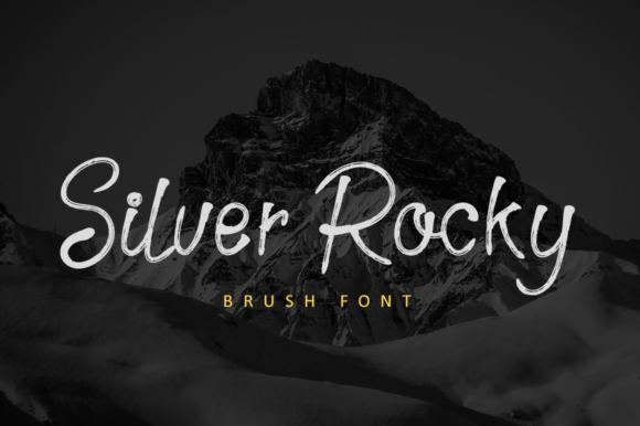 Enhance Your Brand with Silver Rocky, the Versatile Handwritten Font