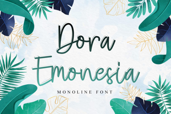 Enhance Your Campaigns with Dora Emonesia Font