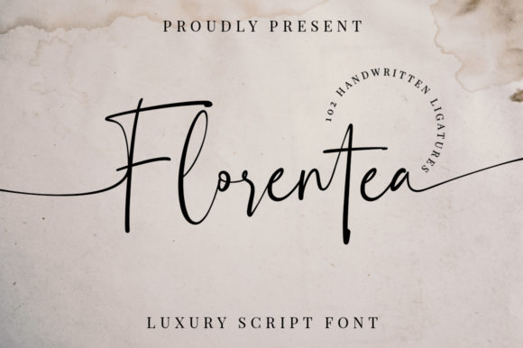 Florentea: The Elegant Handwritten Font for Crafters