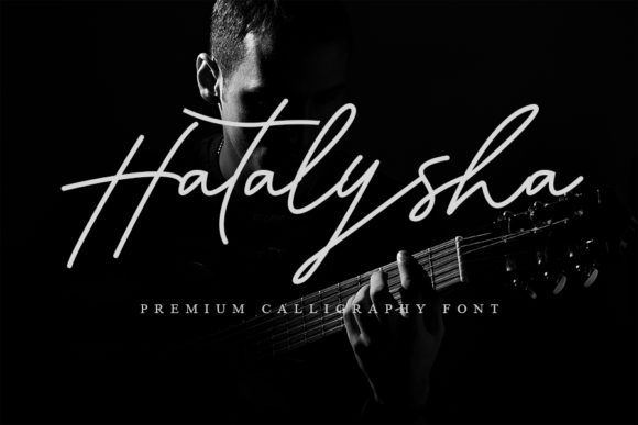 Hatalysha: Elevate Your Brand with This Elegant Script Font