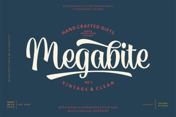 Introducing Megabite: A Handwritten Font for Modern Marketers
