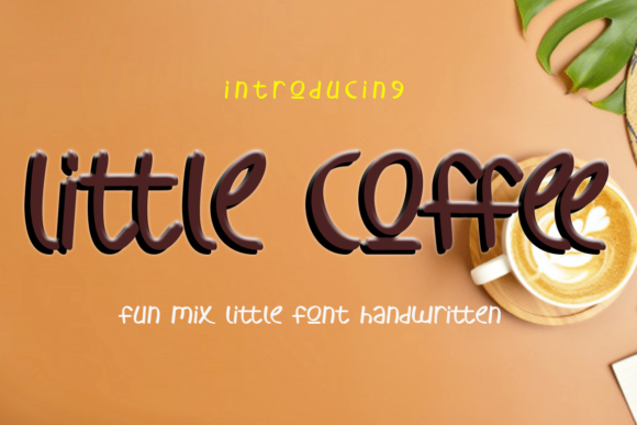Little Coffee: A Charming Handwritten Font for Editorial Design