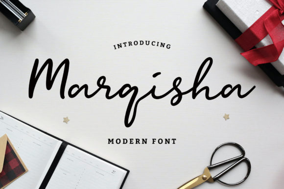 Marqisha: A Bold Handwritten Font for Creative Branding