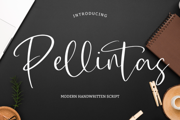 Pellintas: A Handwritten Font for Memorable Branding