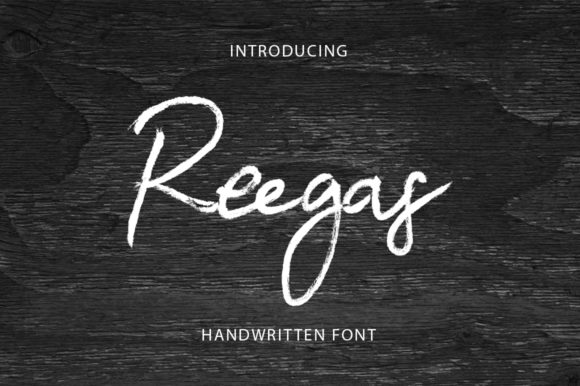 Reegas: The Exquisite Handwritten Font for Modern Marketers