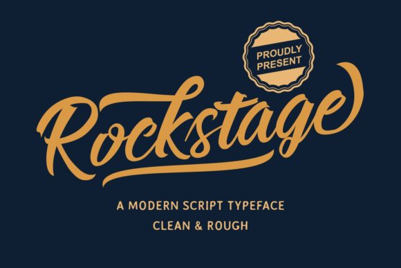Rockstage: A Handwritten Font for Memorable Campaigns