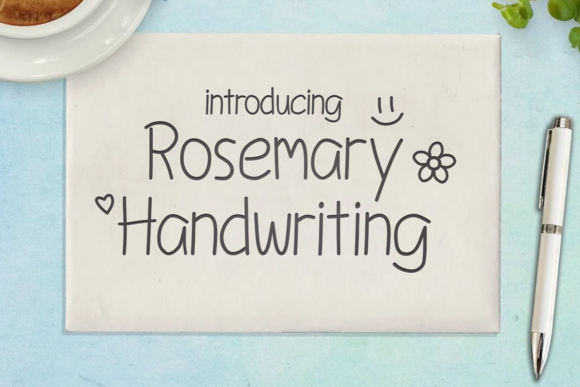 Rosemary Handwriting: A Charming Script Font