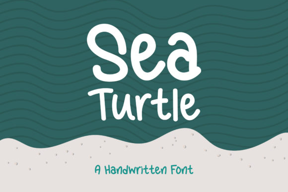 Sea Turtle: A Versatile Handwritten Font for Creative Campaigns