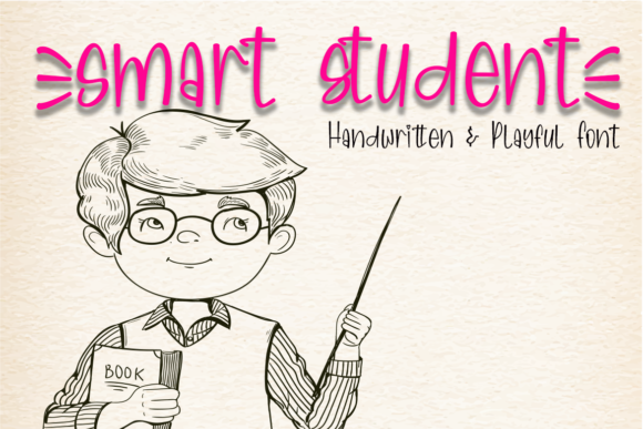 Smart Student: A Handwritten Font for Professional Branding