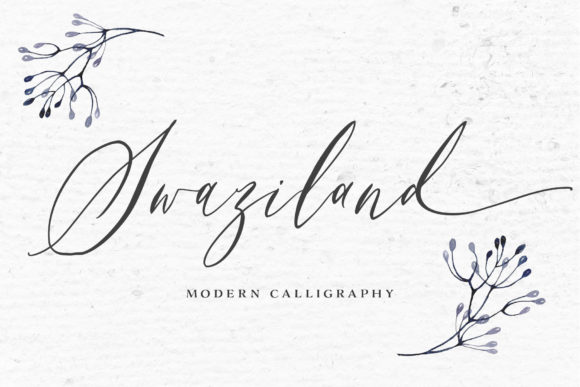 Swaziland: A Handwritten Font for Memorable Brand Content