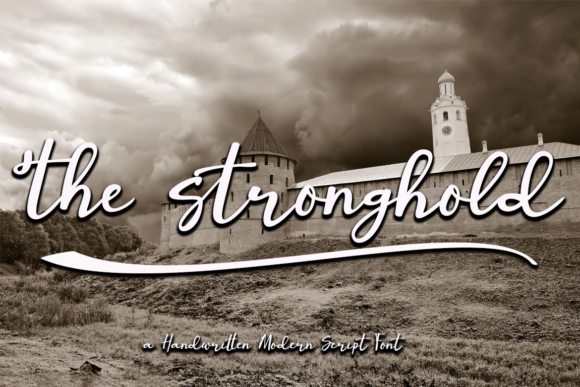 The Stronghold: A Handwritten Font for Modern Web Design