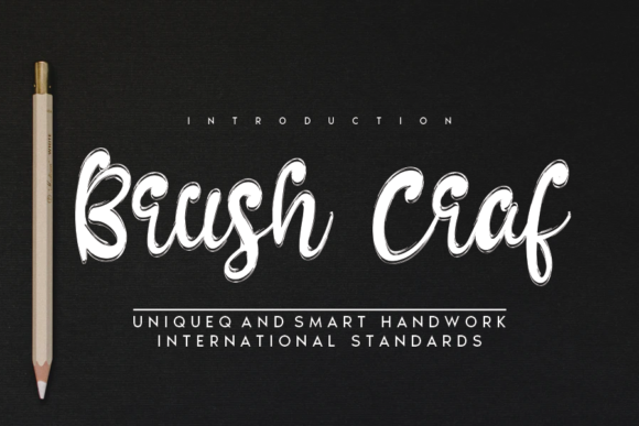 Transform Your Brand with Brush Craf: A Unique Handwritten Font