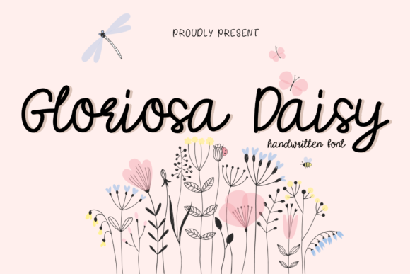 Transform Your Brand with Gloriosa Daisy Font