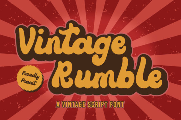 Vintage Rumble: A Handwritten Font for Elegant Editorial Design