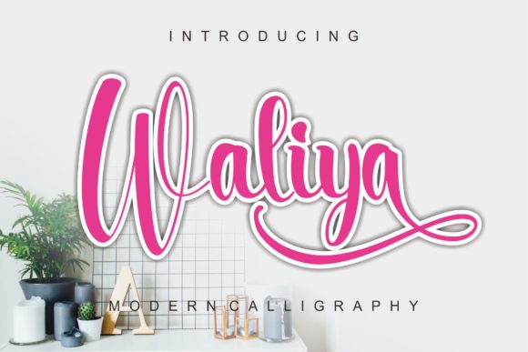 Waliya: A Handwritten Font for Elegant Editorial Design