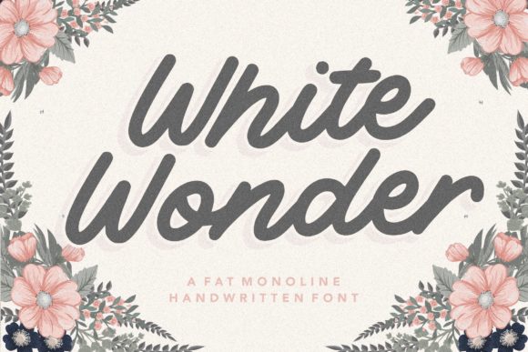 White Wonder: A Handwritten Font for Elegant Web Design